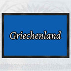 Doormat Greece | Greek flag