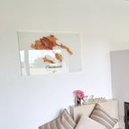 Chalkidiki island silhouette contour outline Greece