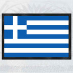 Doormat Greece | Greek flag