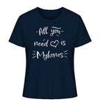All you need is Mykonos - Ladies Organic Shirt