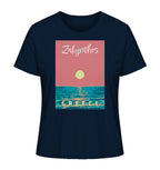 Sunset Ocean Zakynthos Greece - Ladies Organic Shirt