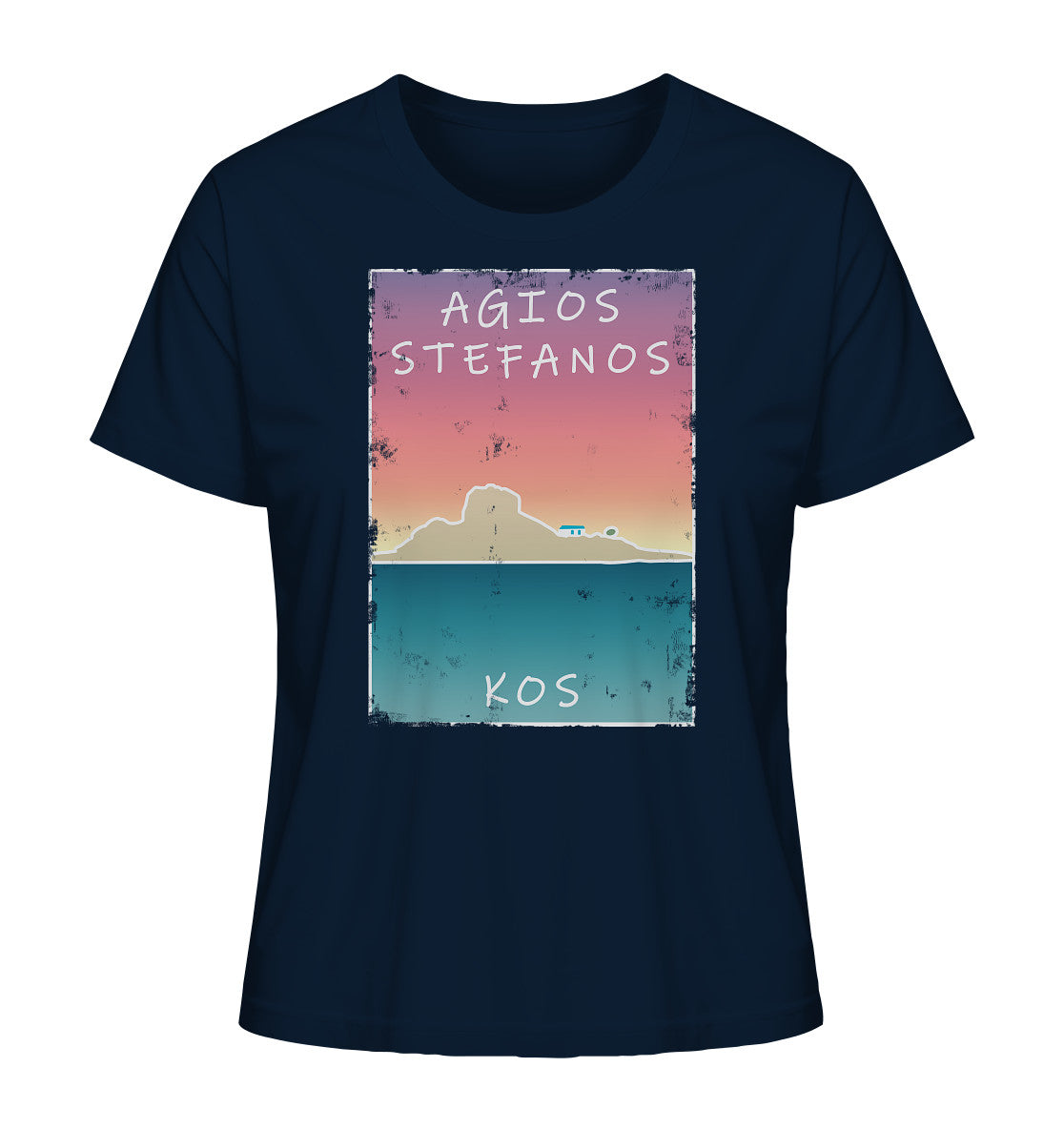 Agios Stefanos (Kastri) Kos - Ladies Organic Shirt