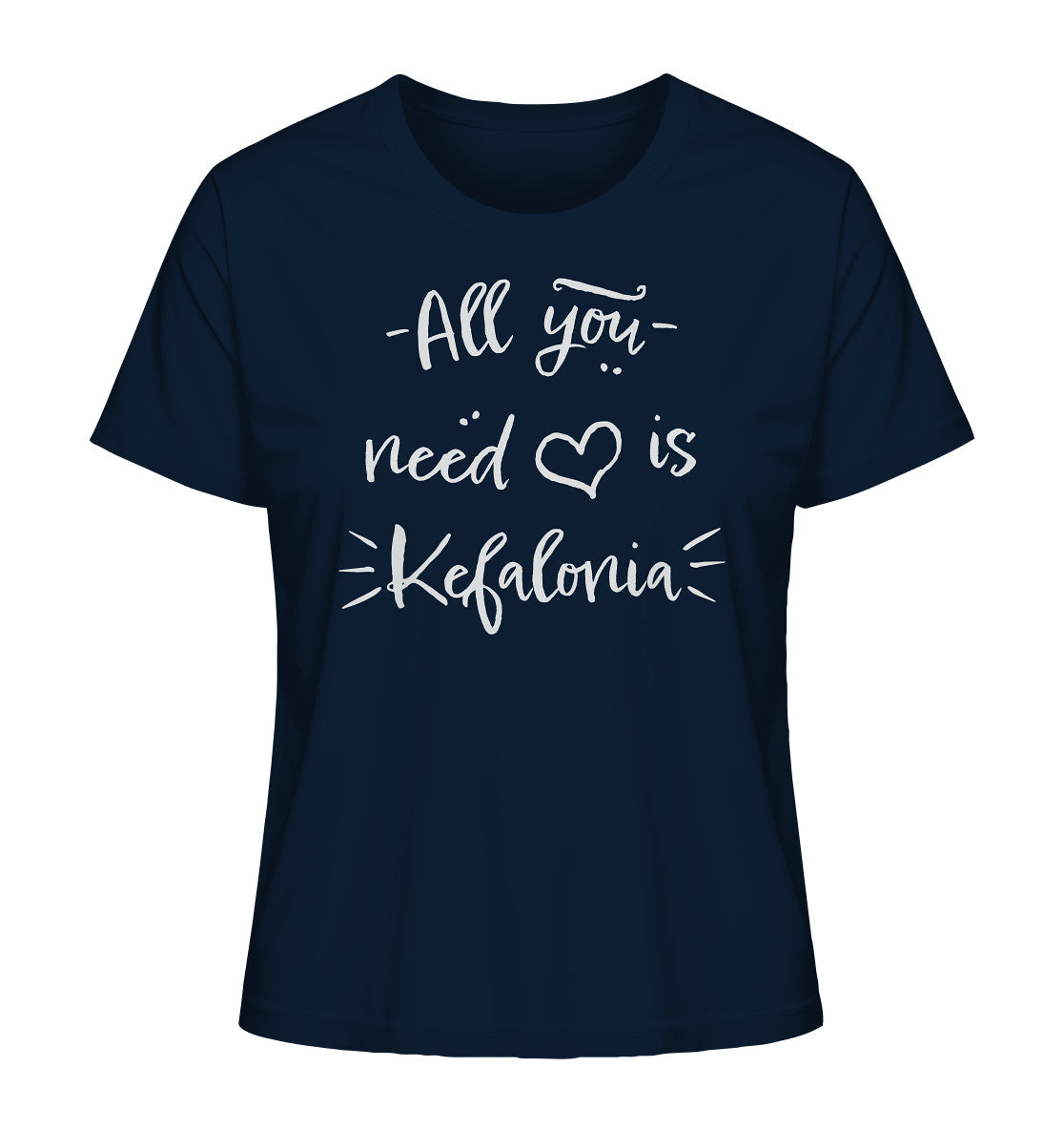 All you need is Kefalonia - Ladies Organic Shirt