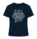Kos Greek Column Head - Ladies Organic Shirt