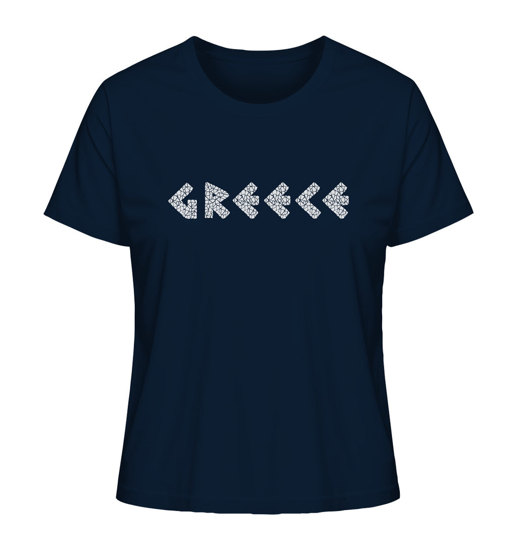 Greece Mosaik - Ladies Organic Shirt