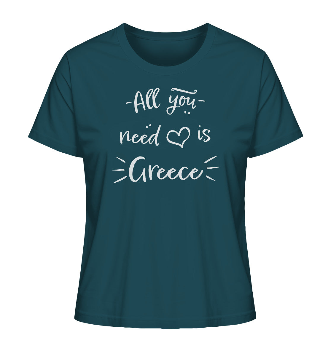 All you need is Greece - Ladies Organic Shirt