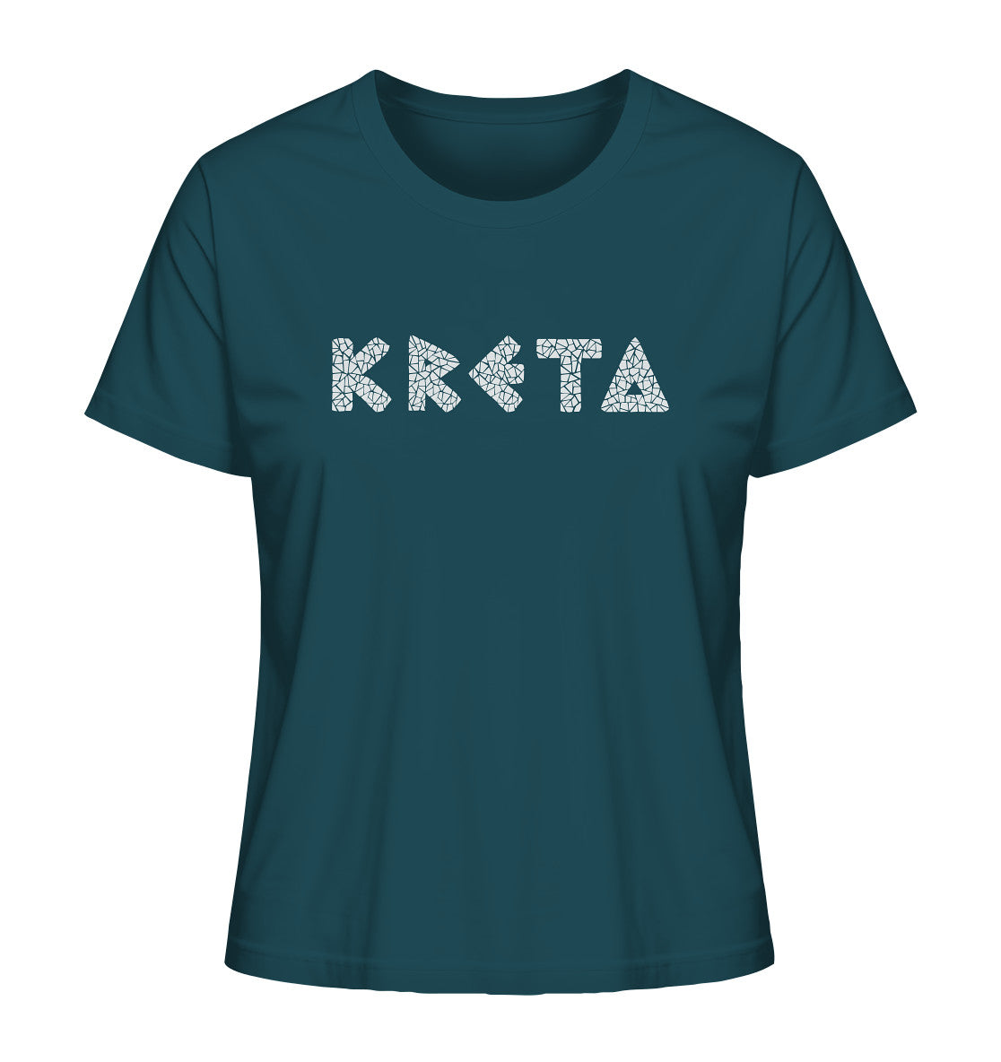 Crete Mosaic - Ladies Organic Shirt