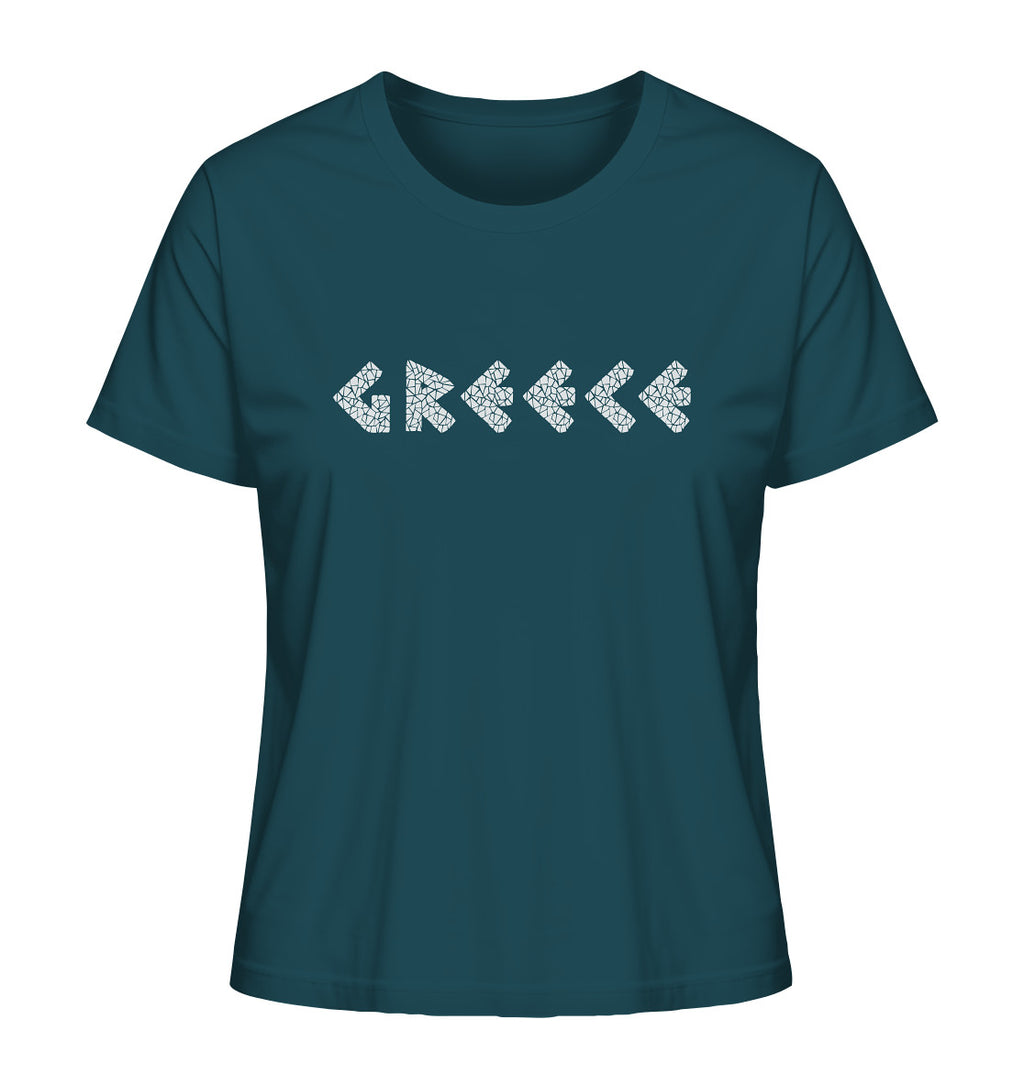 Greece Mosaik - Ladies Organic Shirt