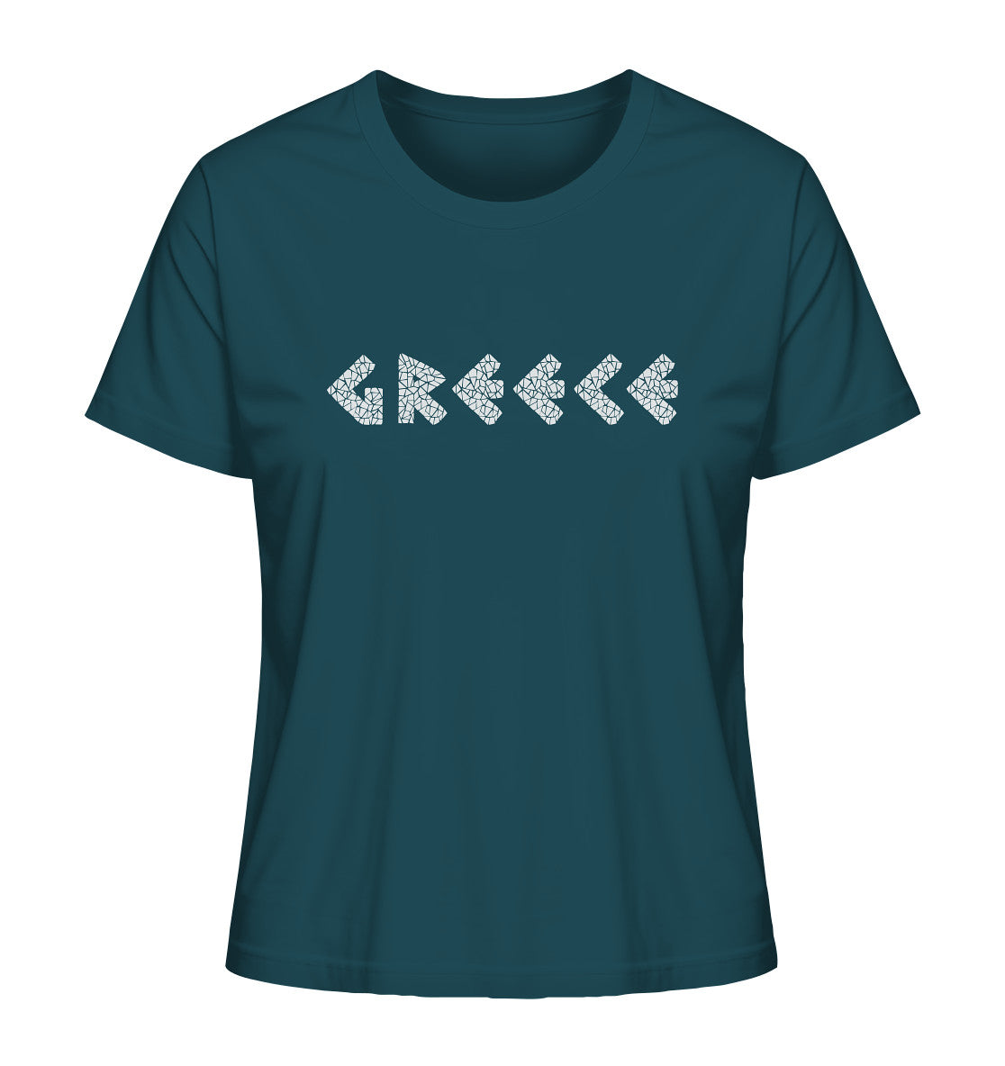 Greece Mosaik - Ladies Organic Shirt