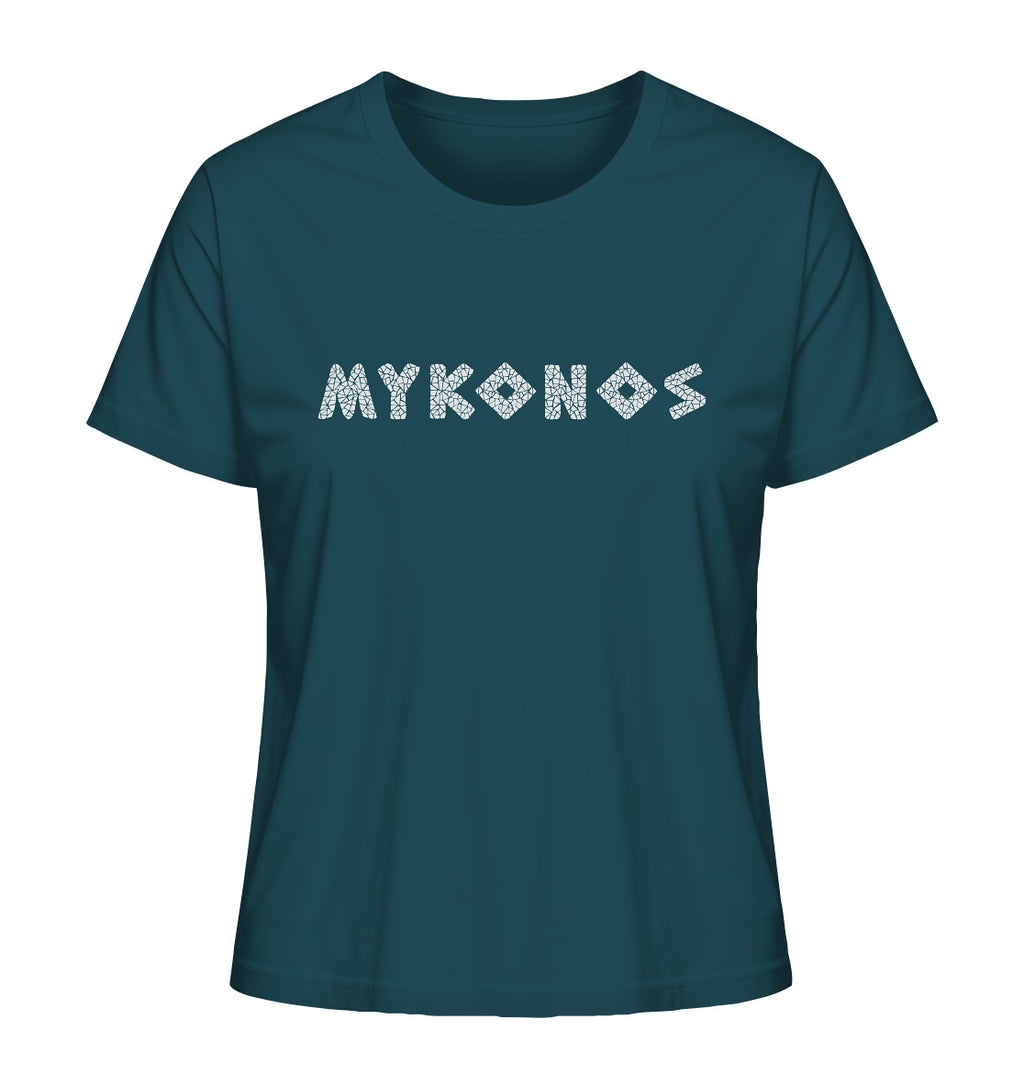 Mykonos Mosaik - Ladies Organic Shirt