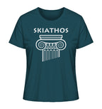 Skiathos Greek Column Head - Ladies Organic Shirt