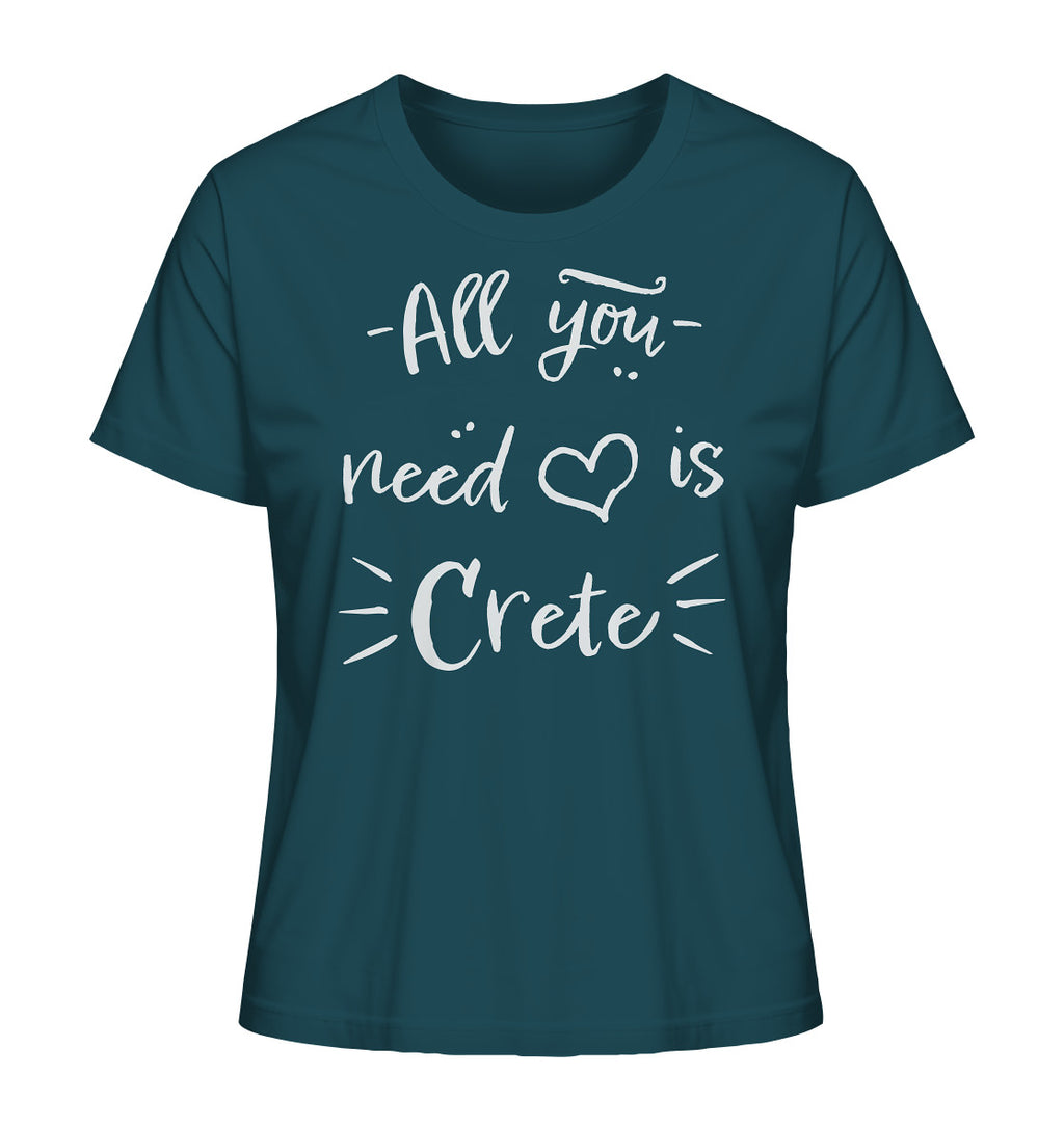 All you need is Crete - Ladies Organic Shirt