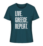 LIVE. GREECE. REPEAT. - Ladies Organic Shirt