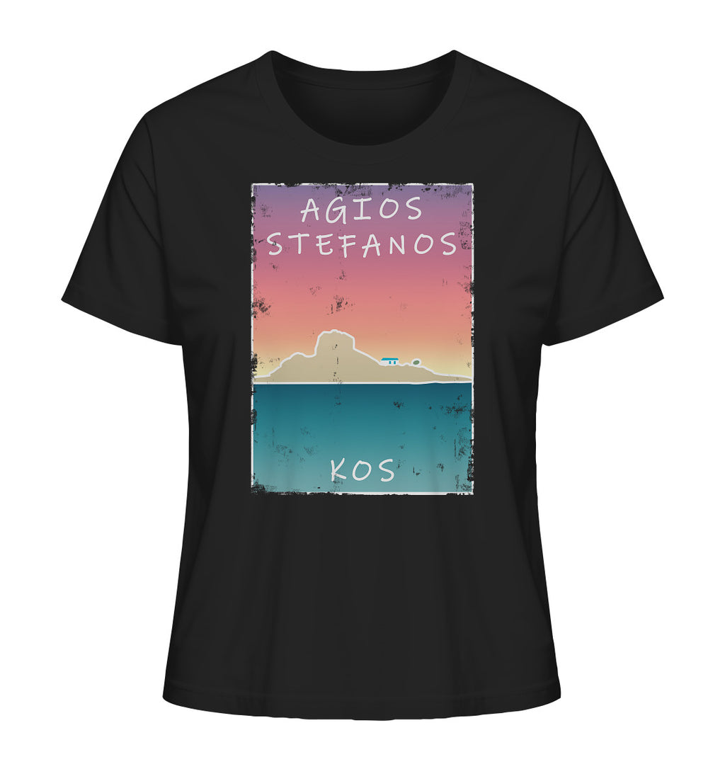 Agios Stefanos (Kastri) Kos - Ladies Organic Shirt