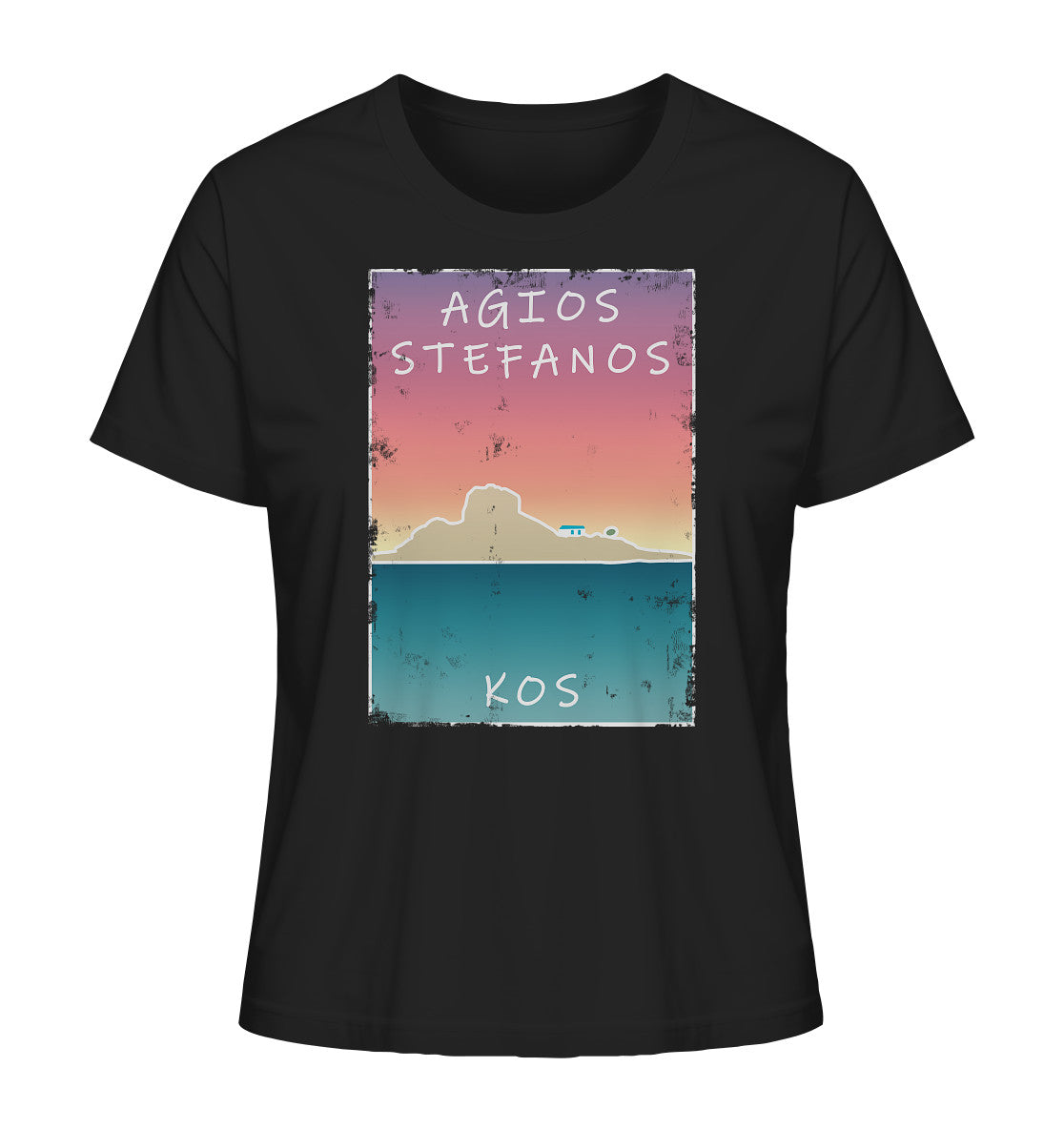 Agios Stefanos (Kastri) Kos - Ladies Organic Shirt
