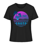 Beach Day Crete - Ladies Organic Shirt
