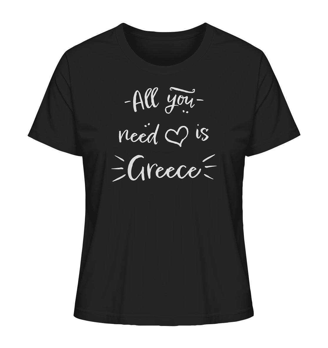 All you need is Greece - Ladies Organic Shirt
