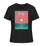 Sunset Ocean Corfu Greece - Ladies Organic Shirt