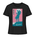 Palm trees & Pink Sky Kos Greece - Ladies Organic Shirt