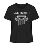 Santorini Greek Column Head - Ladies Organic Shirt