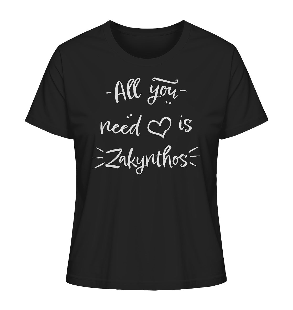 All you need is Zakynthos - Ladies Organic Shirt