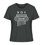Kos Greek Column Head - Ladies Organic Shirt