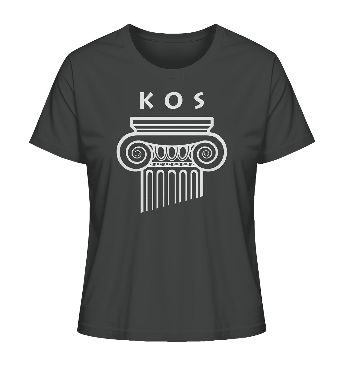Kos Griechischer Säulenkopf - Ladies Organic Shirt