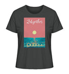 Sunset Ocean Zakynthos Greece - Ladies Organic Shirt