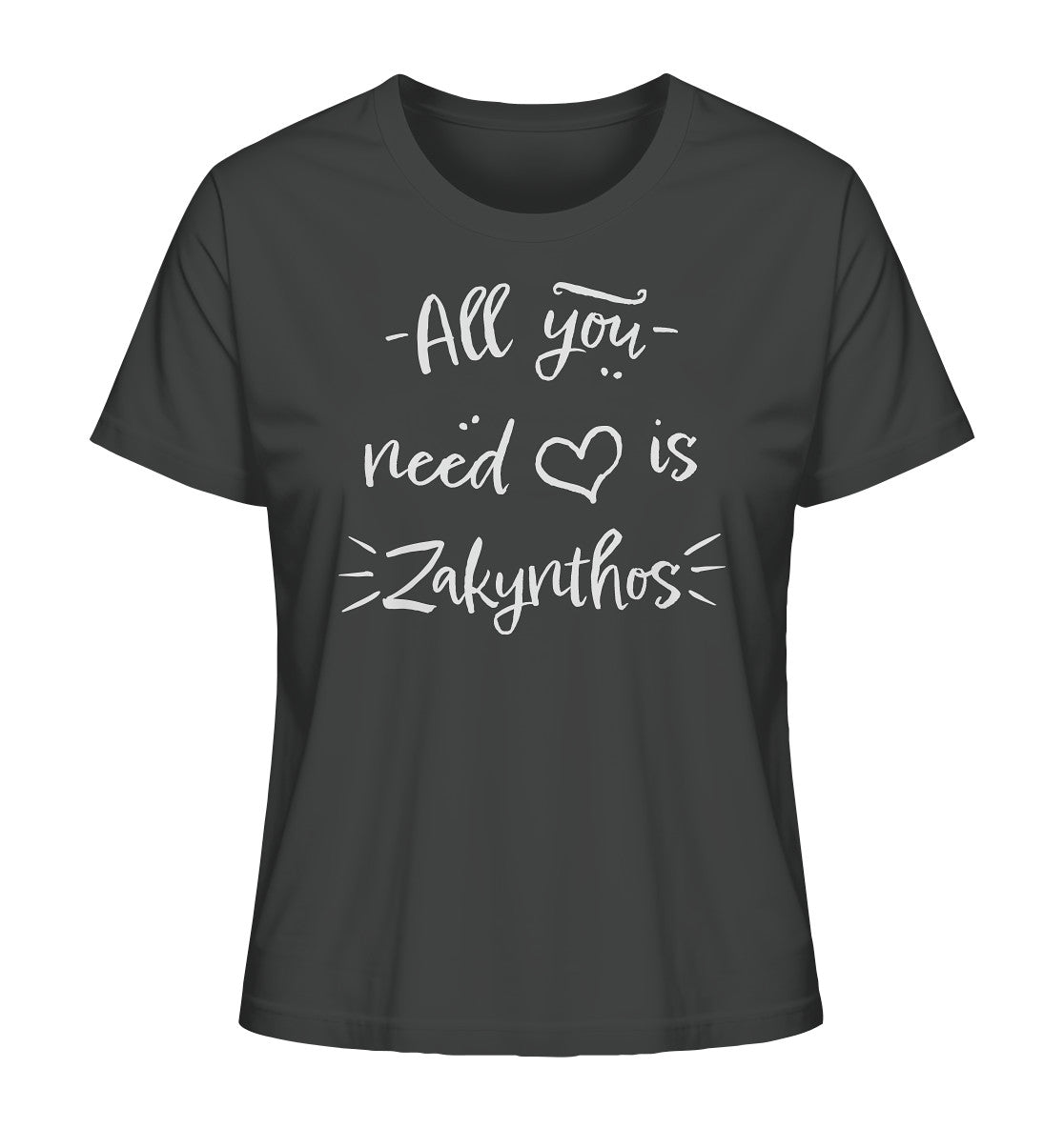 All you need is Zakynthos - Ladies Organic Shirt
