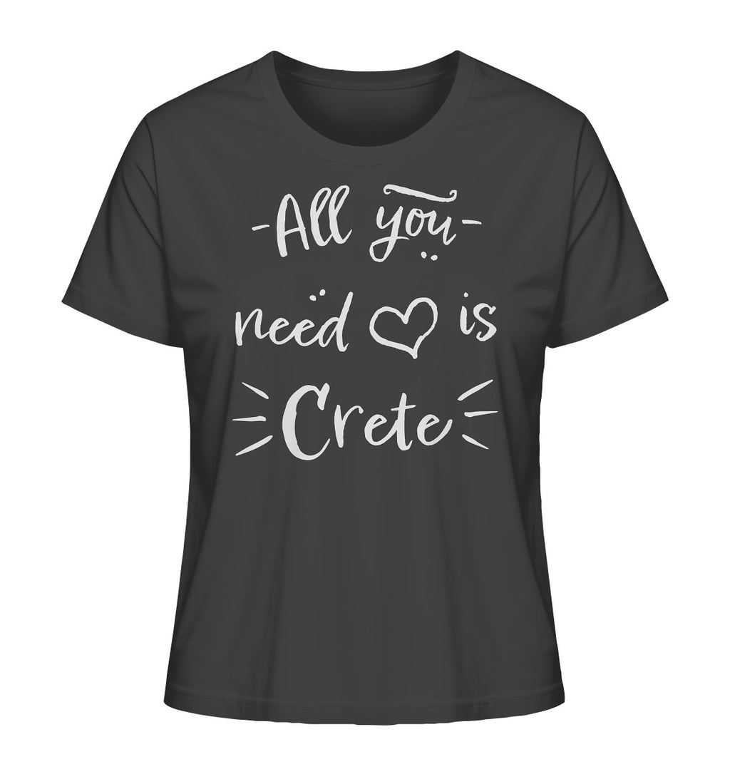 All you need is Crete - Ladies Organic Shirt