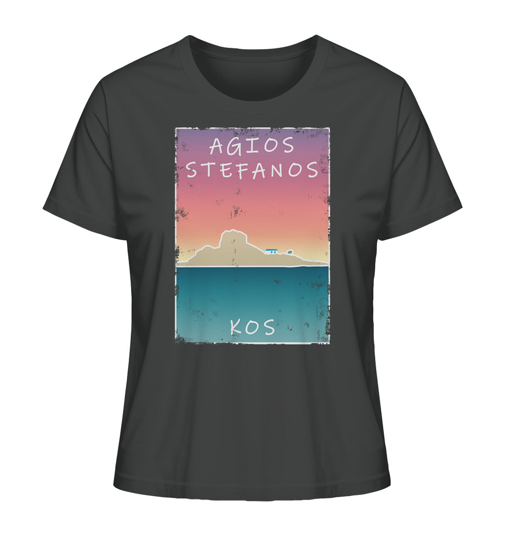 Agios Stefanos (Kastri) Kos - Ladies Organic Shirt