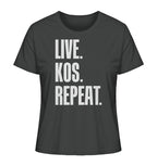 LIVE. KOS. REPEAT. - Ladies Organic Shirt