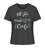 All you need is Corfu - Ladies Organic Shirt