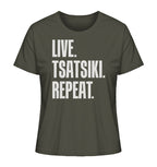 LIVE. TSATSIKI. REPEAT. - Ladies Organic Shirt