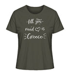 All you need is Greece - Ladies Organic Shirt