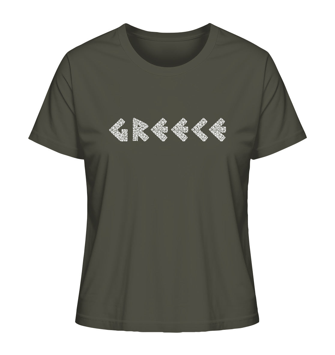 Greece Mosaik - Ladies Organic Shirt