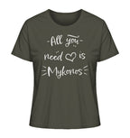All you need is Mykonos - Ladies Organic Shirt