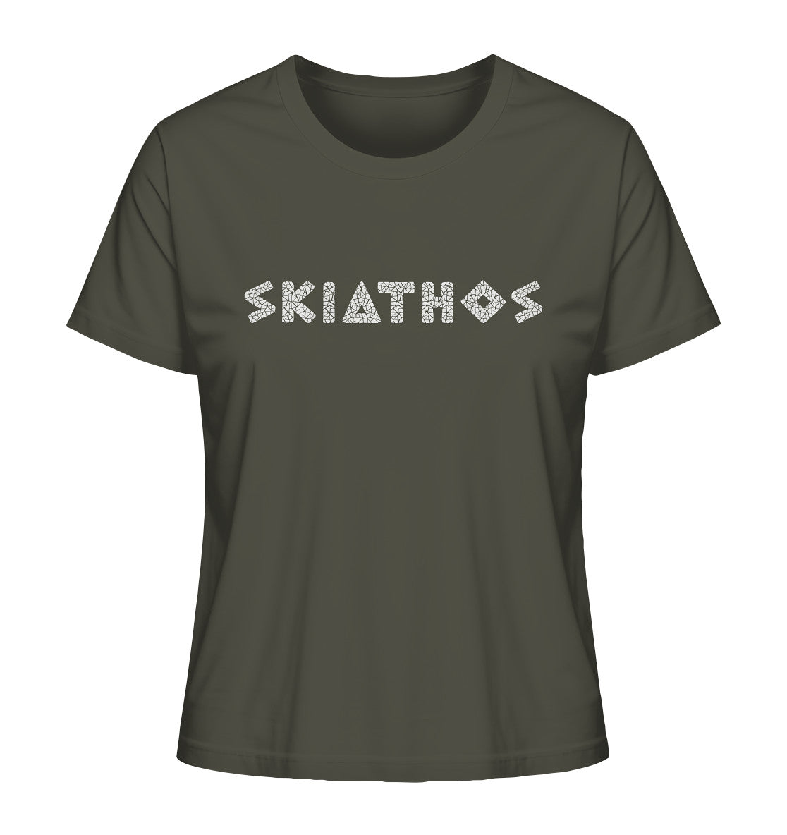 Skiathos Mosaic - Ladies Organic Shirt