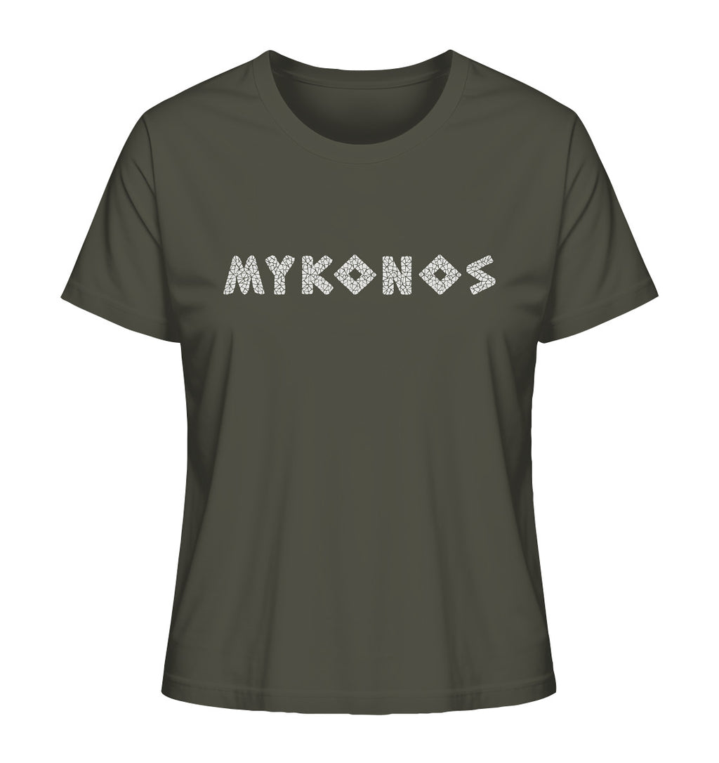 Mykonos Mosaik - Ladies Organic Shirt