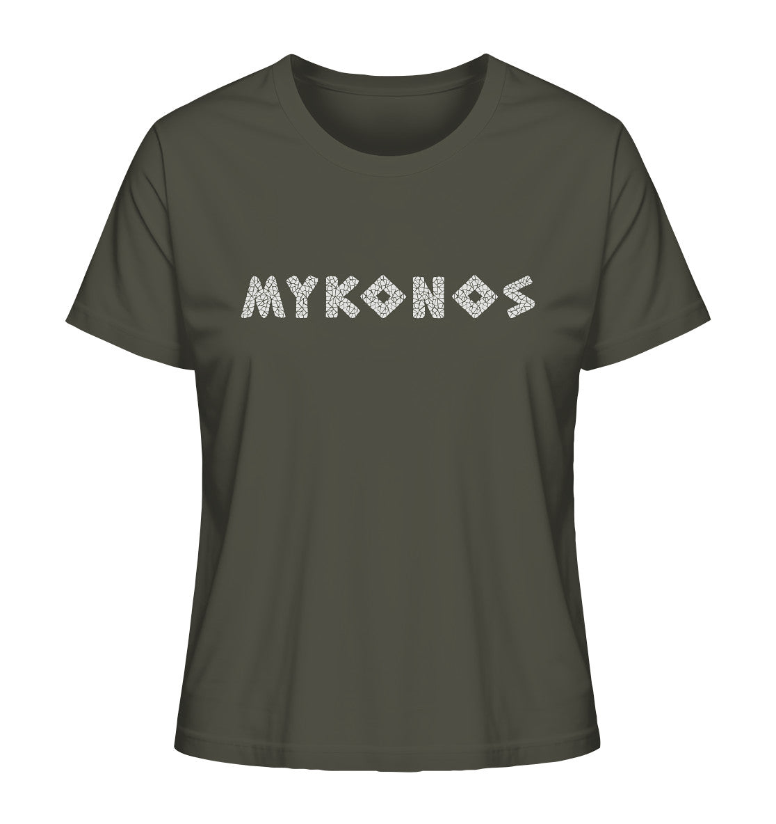 Mykonos Mosaik - Ladies Organic Shirt