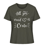 All you need is Crete - Ladies Organic Shirt