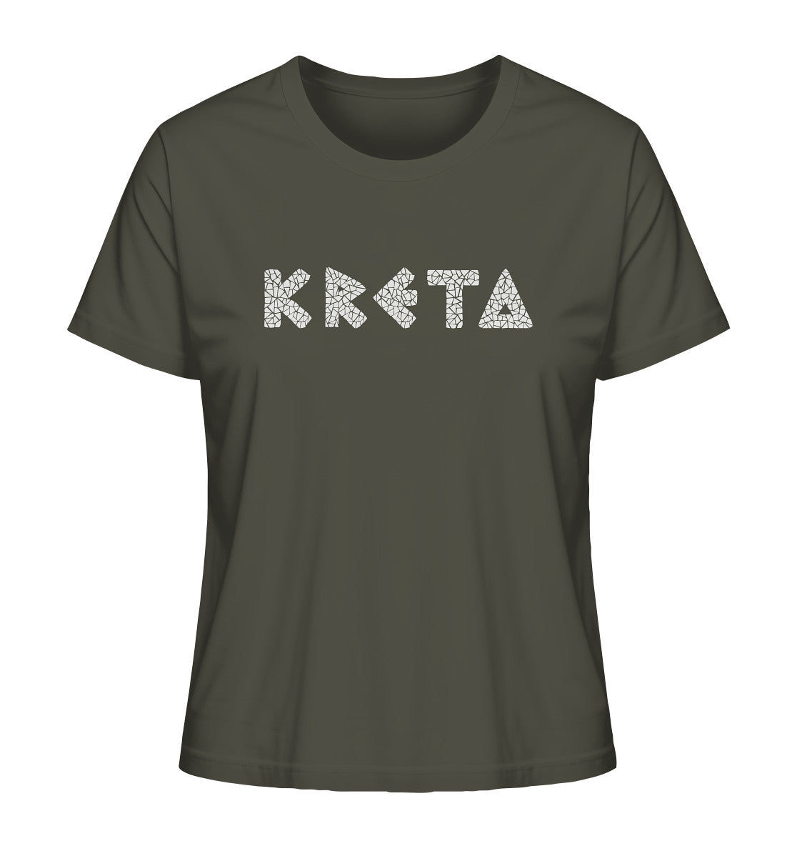 Crete Mosaic - Ladies Organic Shirt