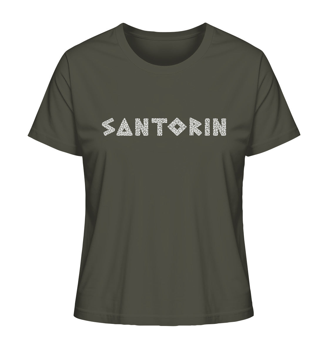 Santorin Mosaik - Ladies Organic Shirt