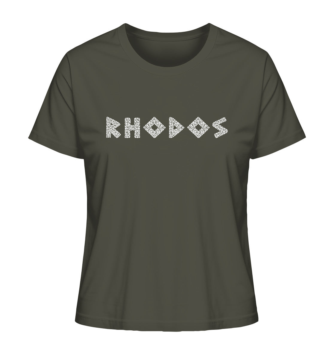 Rhodes Mosaic - Ladies Organic Shirt