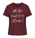 All you need is Crete - Ladies Organic Shirt