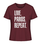 LIVE. PAROS. REPEAT. - Ladies Organic Shirt