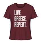 LIVE. GREECE. REPEAT. - Ladies Organic Shirt