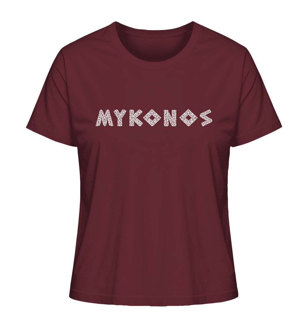 Mykonos Mosaik - Ladies Organic Shirt