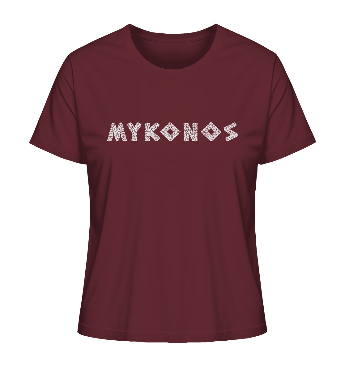 Mykonos Mosaik - Ladies Organic Shirt