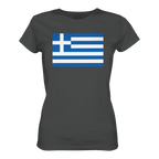 Griechenland Flagge - Ladies Organic Shirt